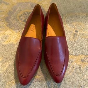 Madewell Oxford: Frances Skimmer Leather